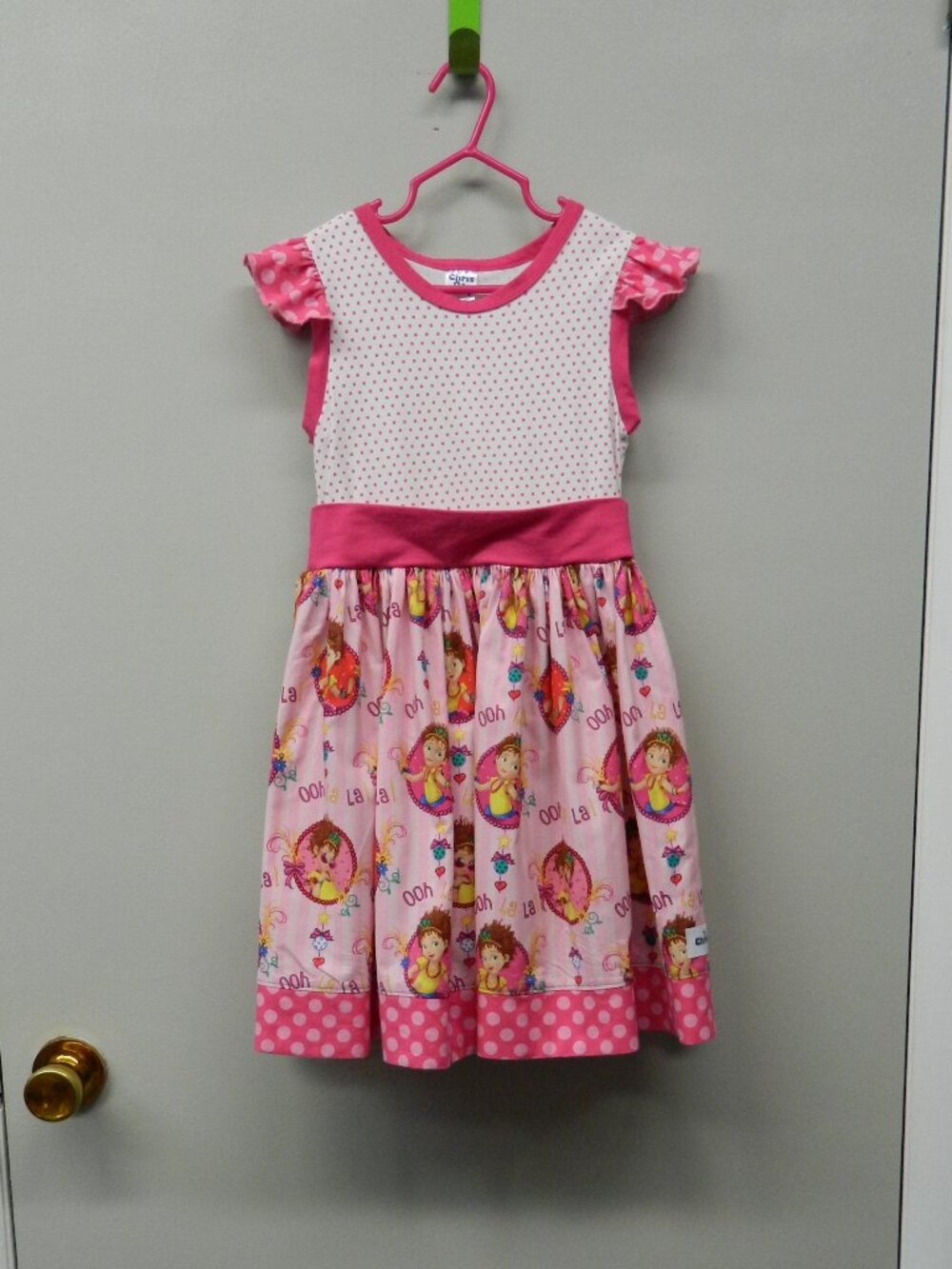 Girls size 6 Dress Disney Fancy Nancy Chris n Missy